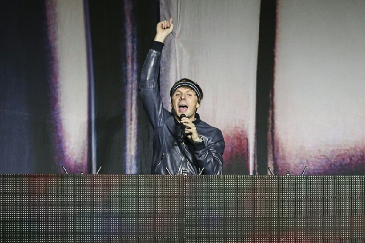 The DJ announced his retirement at a concert in western France