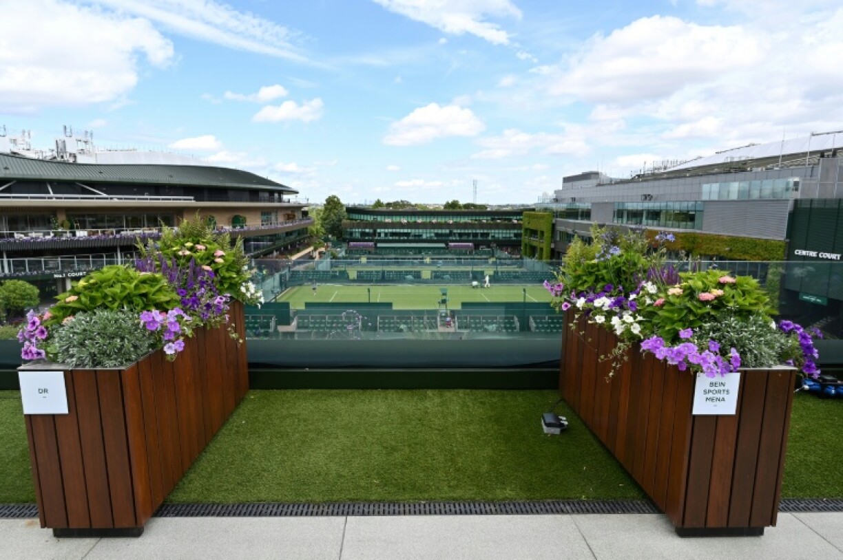 Wimbledon has a team of 10 permanent gardeners and two apprentices