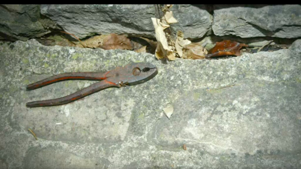 Pliers also used by the attacker.
