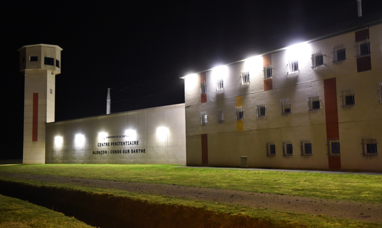 Le centre pénitentiaire d'Alencon, à Conde-sur-Sarthe le 5 mars 2019.