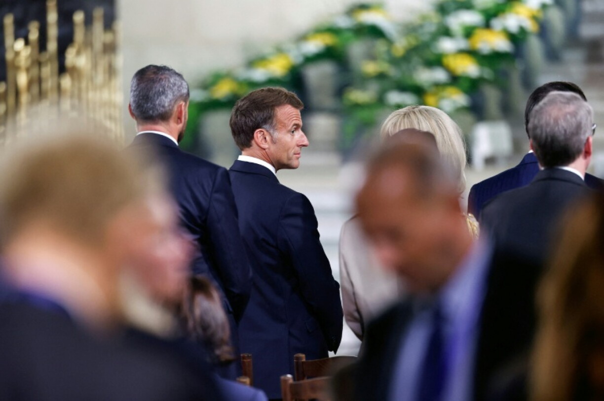 French President Emmanuel Macron said Russia had embarked on 'dangerous escalation'