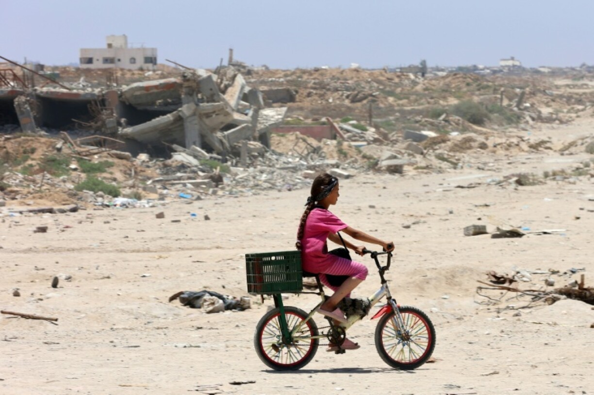 The war has made growing food next to impossible, with the UN saying on Monday just five percent of Gaza's farmland was now useable