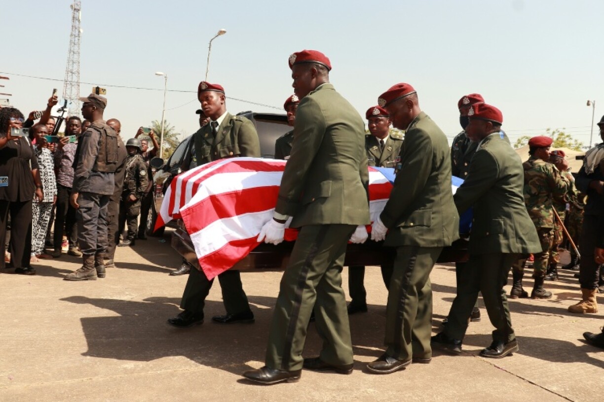 The burial of former warlord Prince Johnson marks the end of a five-day state funeral