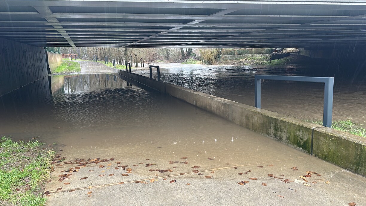 D'Uelzecht zu Hesper ass schonn aus sengem Bett