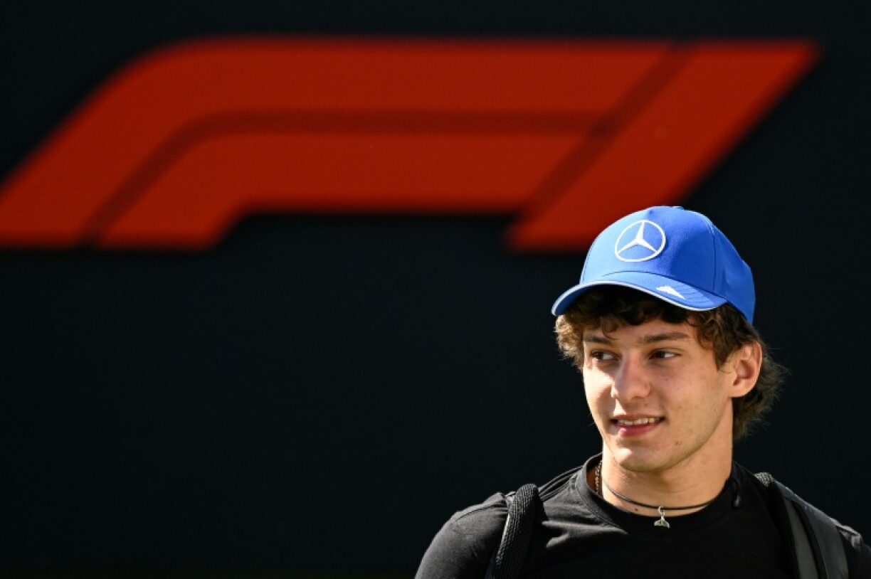 L'Italien Kimi Antonelli, le 22 mai 2026 sur le Circuit Gilles-Villeneuve de Montréal