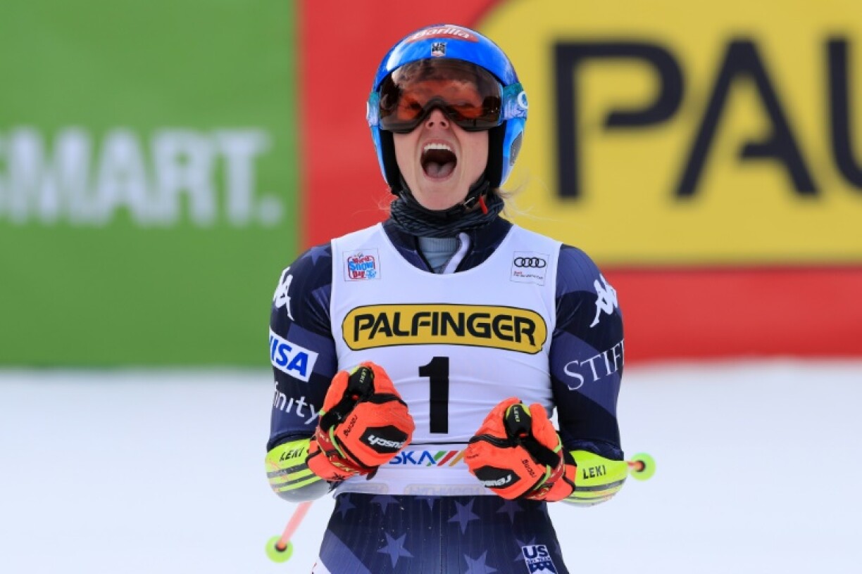 Mikaela Shiffrin à Kranjska Gora, Slovénie, le 8 janvier 2023