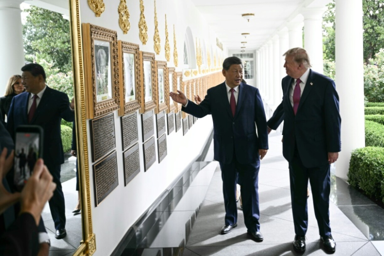 Le président américain Donald Trump et son homologue chinois Xi Jinping, le 24 septembre 2026 à la Maison Blanche