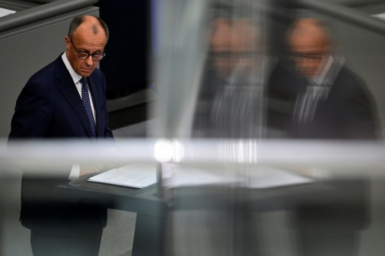 German Chancellor Friedrich Merz delivers his first major government address to parliament