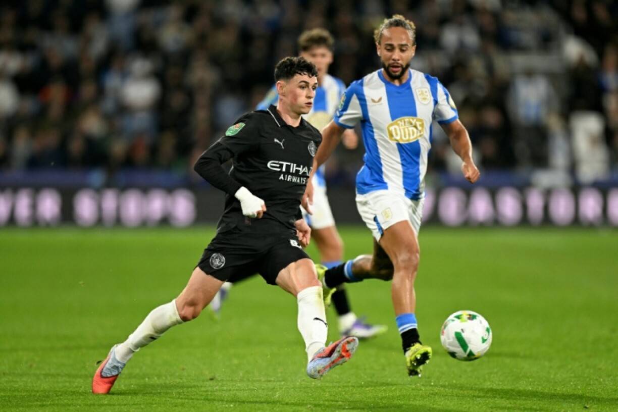 Phil Foden was Manchester City's star man against Huddersfield