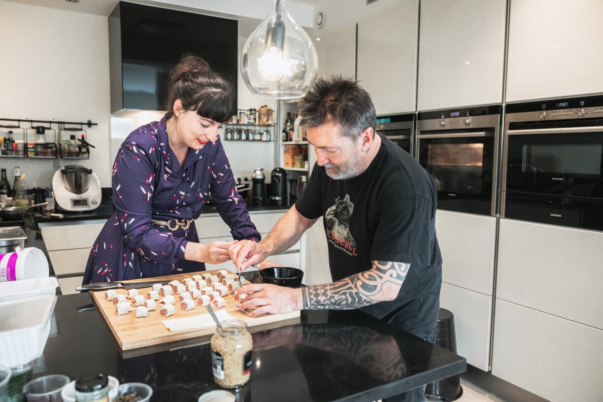 De Gilbert Welter kennt een als Kach aus dem Melusina, Chiggeri oder dem Restaurant A Guddesch.