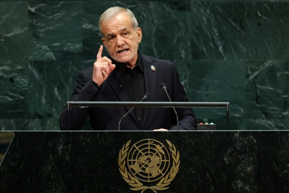 Pezeshkian took a defiant stand at the UN, for which he travelled to the United States, telling the world that Iran would not 'bend at the knee' to Washington