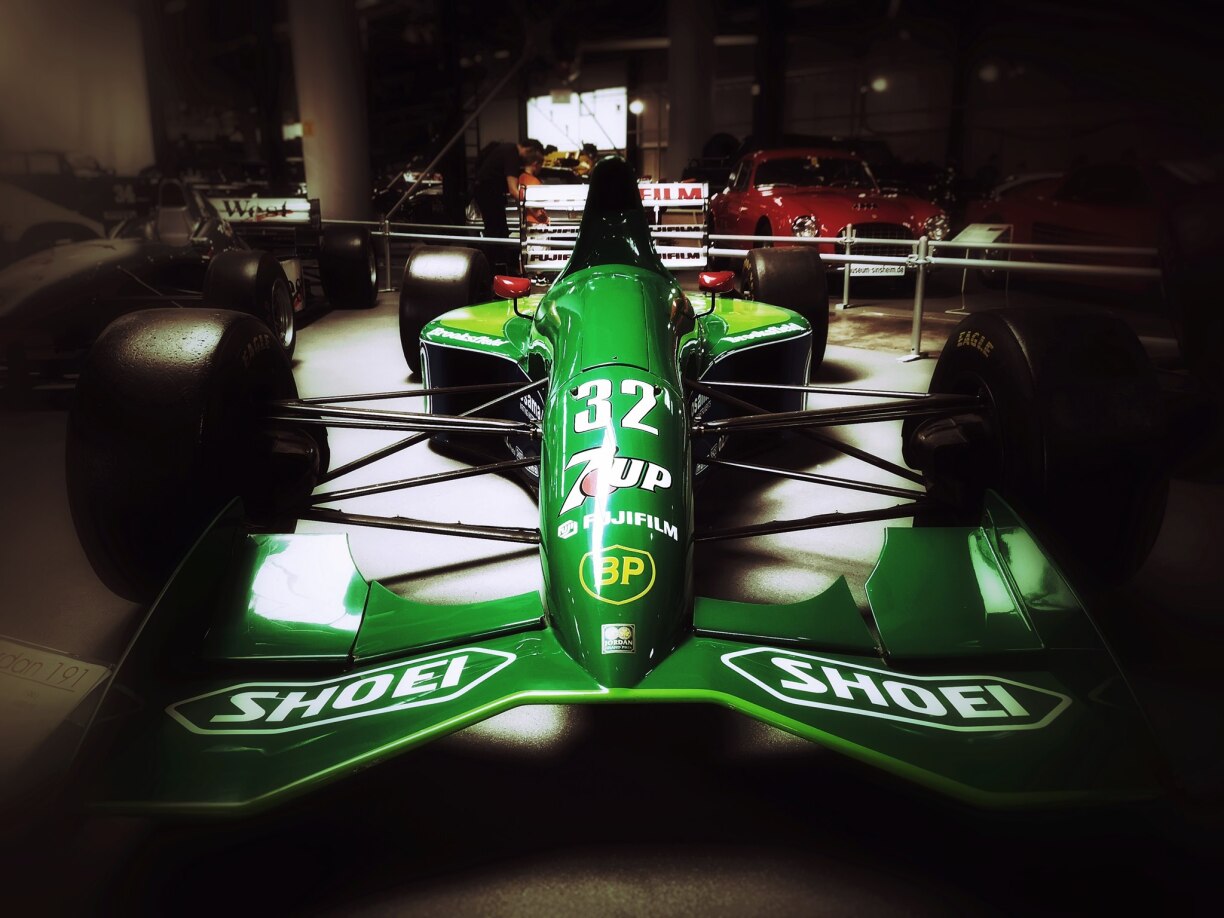 Mat deem Auto huet dem Michael Schumacher seng F1-Karriär ugefaangen