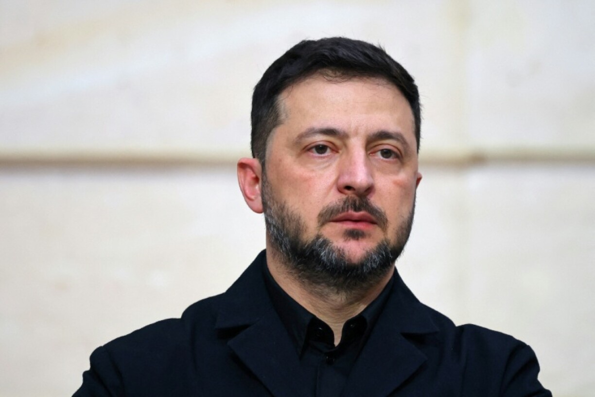 President Volodymyr Zelensky is due in Paris on Monday to meet his French counterpart Emmanuel Macron, seeking to shore up European support as Washington pushes a plan to end the war