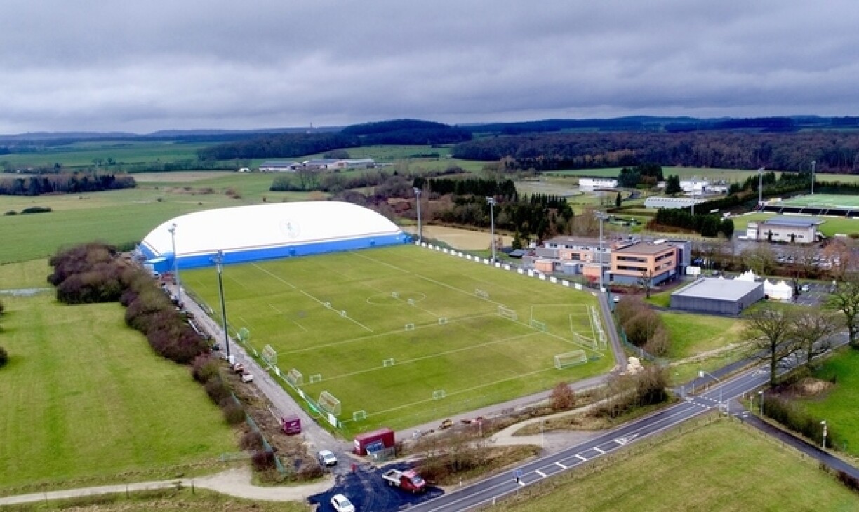 Le centre de formation à Mondercange.