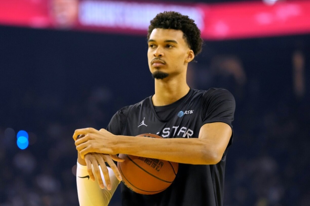 Victor Wembanyama à Oakland le 15 février 2025