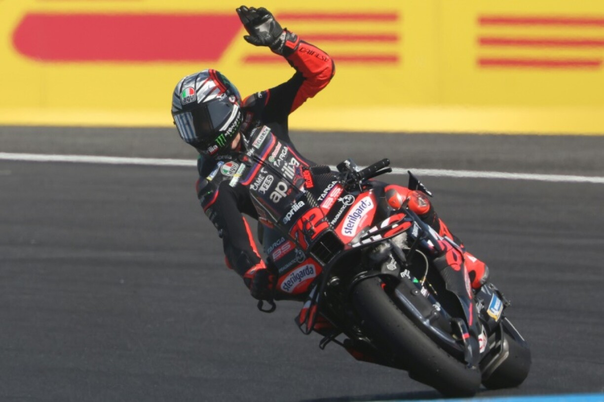 Aprilia Racing Marco Bezzecchi won the Australian MotoGP sprint race