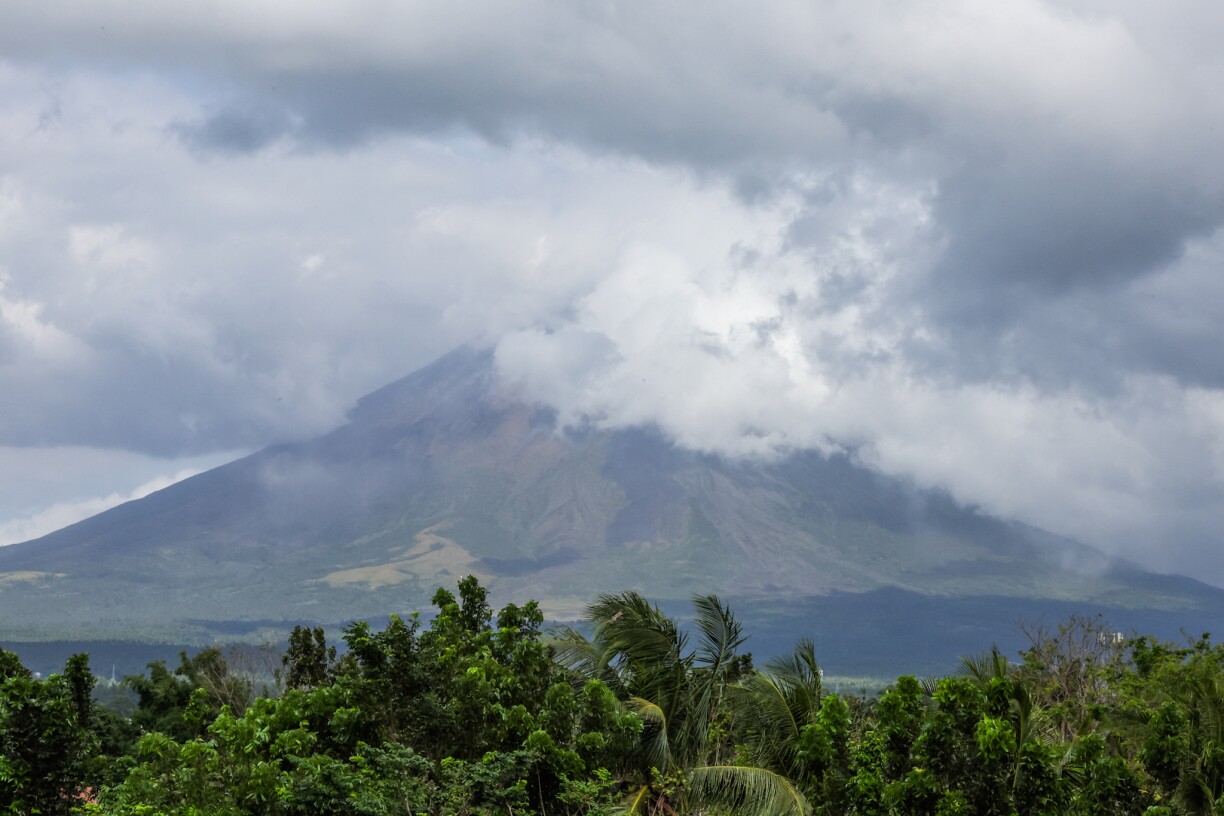 Ausbroch vum Vulkan Mayon am Januar 2026