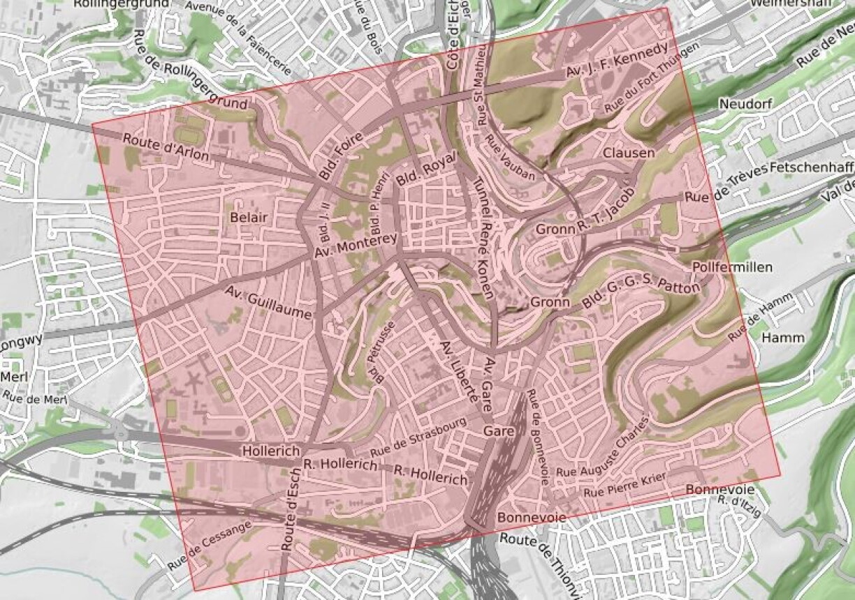 Zone de survol interdite le 22 juin de 14h à minuit.