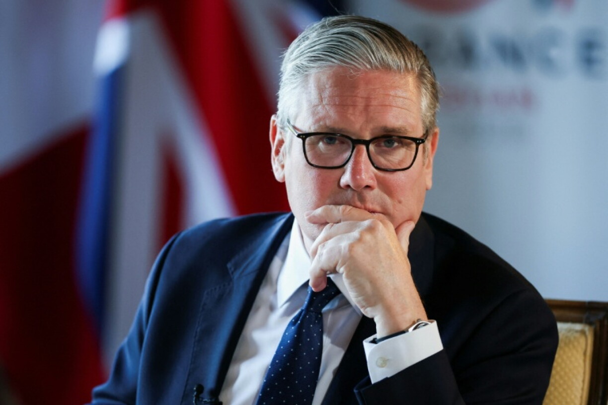 Le Premier ministre britannique Keir Starmer, le 17 juin 2026 à Thonon-les-Bains (France) en marge du sommet du G7