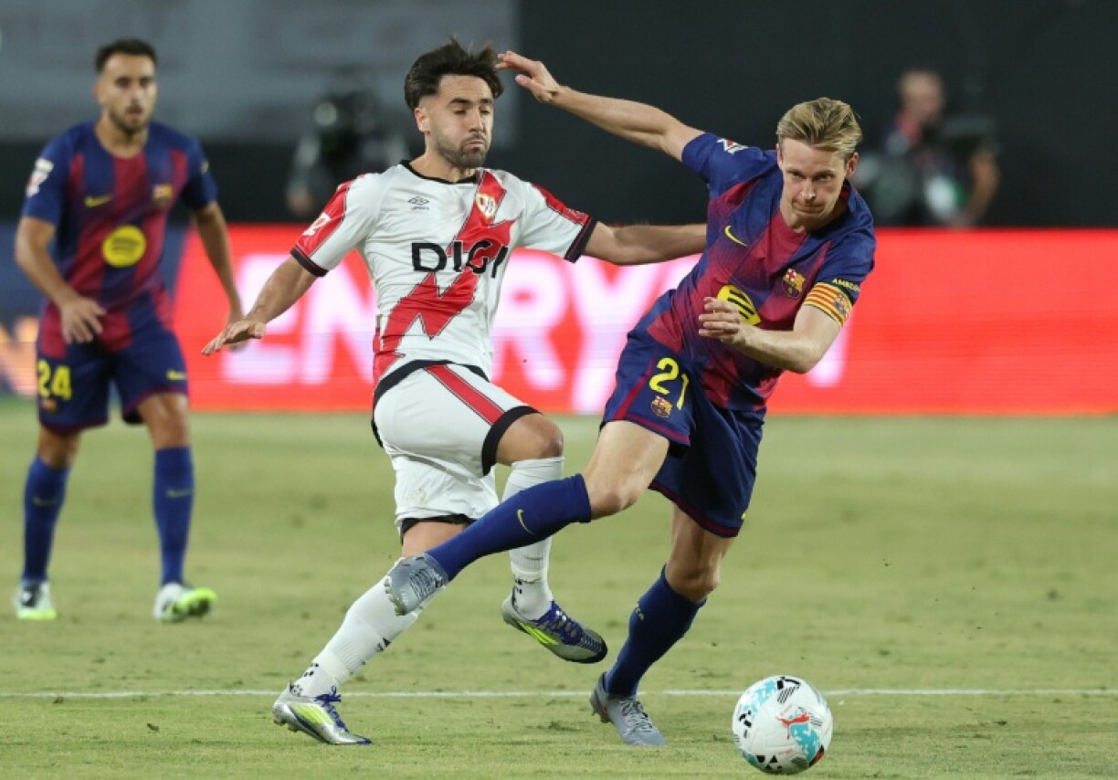 Frenkie de Jong started for Barcelona in La Liga against Mallorca and Rayo Vallecano before the international break