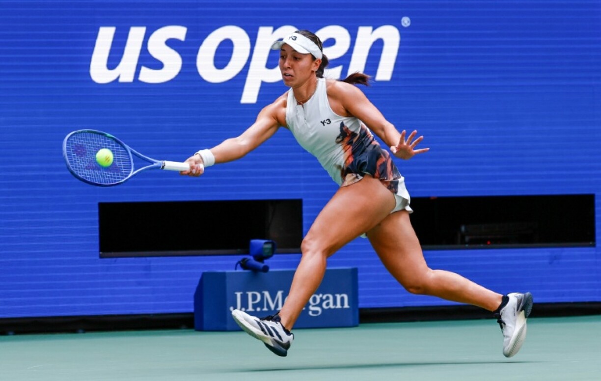 Jessica Pegula is into the last four of a Grand Slam for only the second time