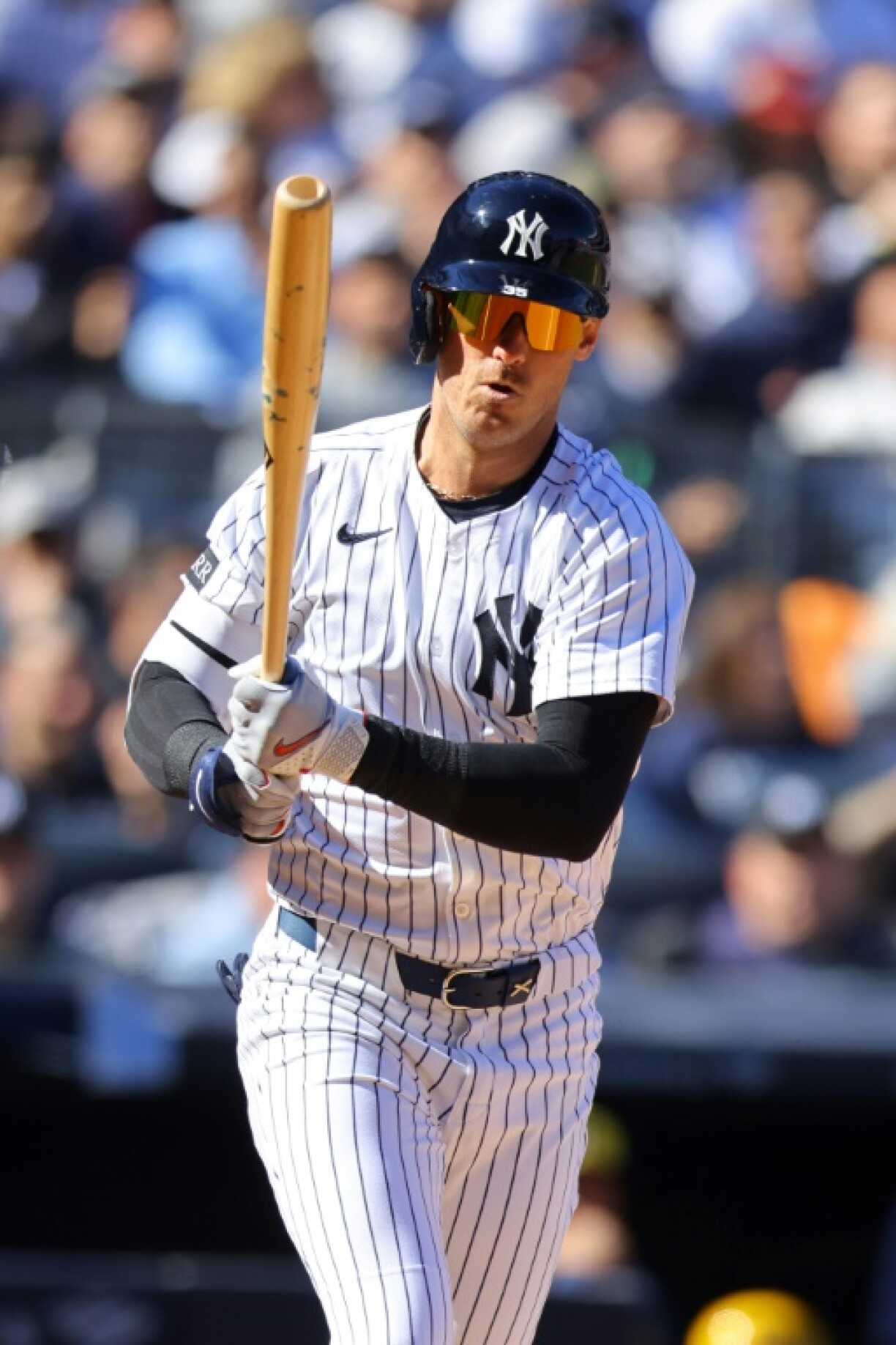 Cody Bellinger of the New York Yankees uses a