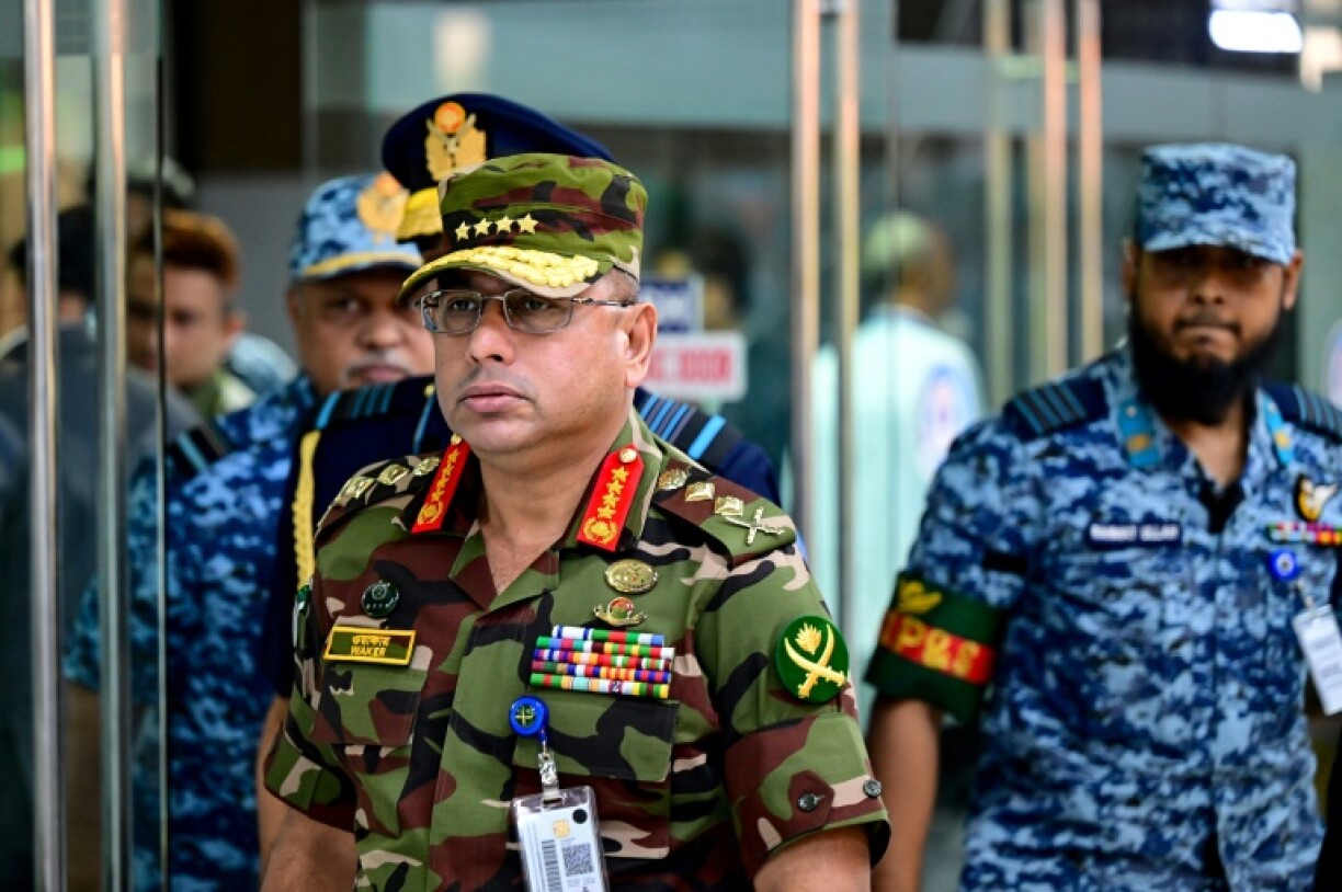 Bangladesh's army chief Waker-Uz-Zaman blamed infighting for deteriorating law and order, warning that the gains of the student-led revolution were at risk