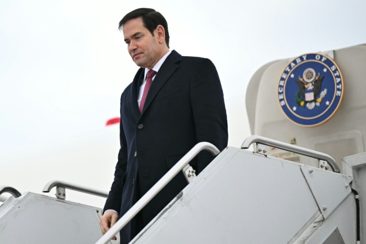 US Secretary of State Marco Rubio arrives in Hamilton, Canada for a G7 meeting in Niagara-on-the-Lake