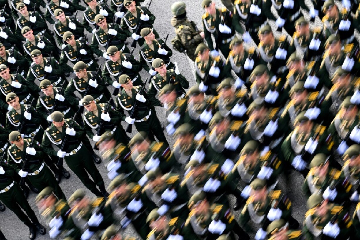Preparations for the annual Victory Day parade are well under way