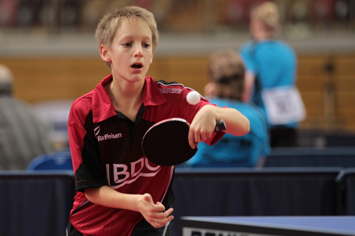 Den Eric Thillen bei den International Youth Championships am Joer 2012.