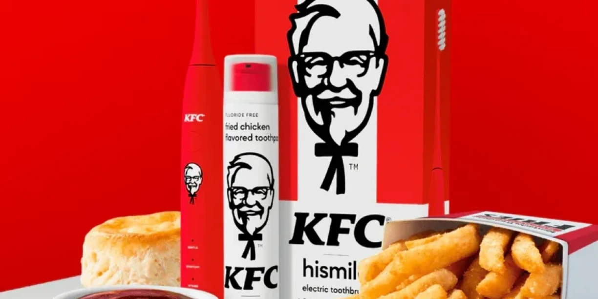 Il y a l'odeur du poulet frit façon KFC, et maintenant aussi celle de... l'haleine.
