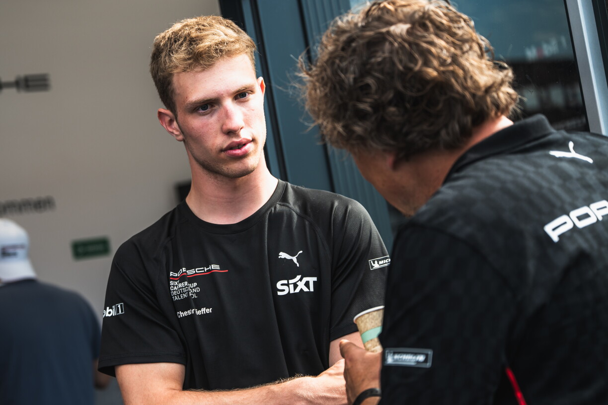 Chester Kieffer am Porsche Carrera Cup