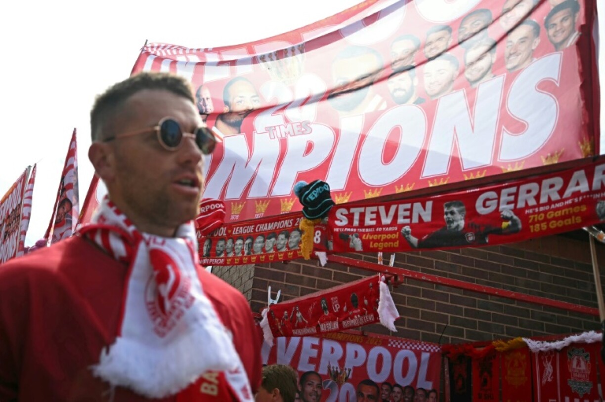 Liverpool fans are preparing to celebrate a record-equalling 20th English top-flight title