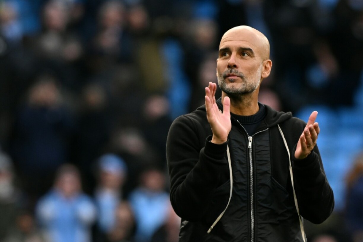 Manchester City manager Pep Guardiola