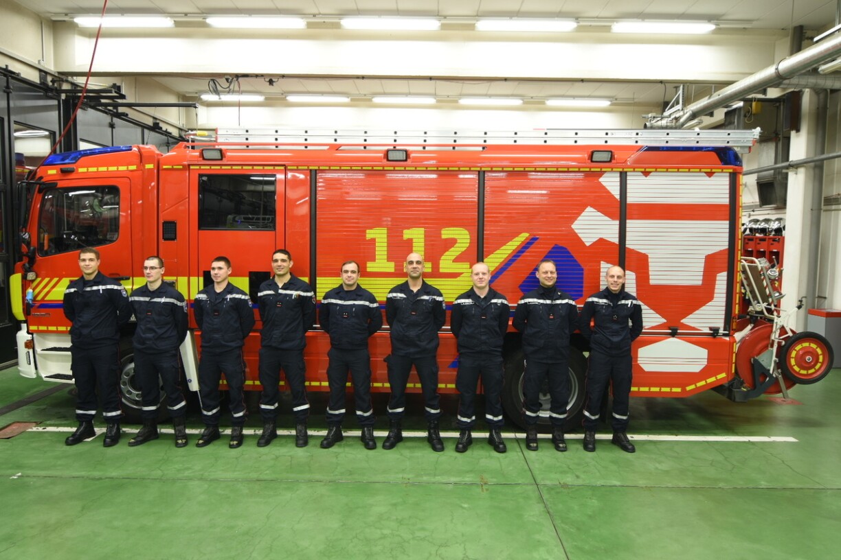 D'Déngschtekipp vum CIS Esch/Uelzecht fir Silvester