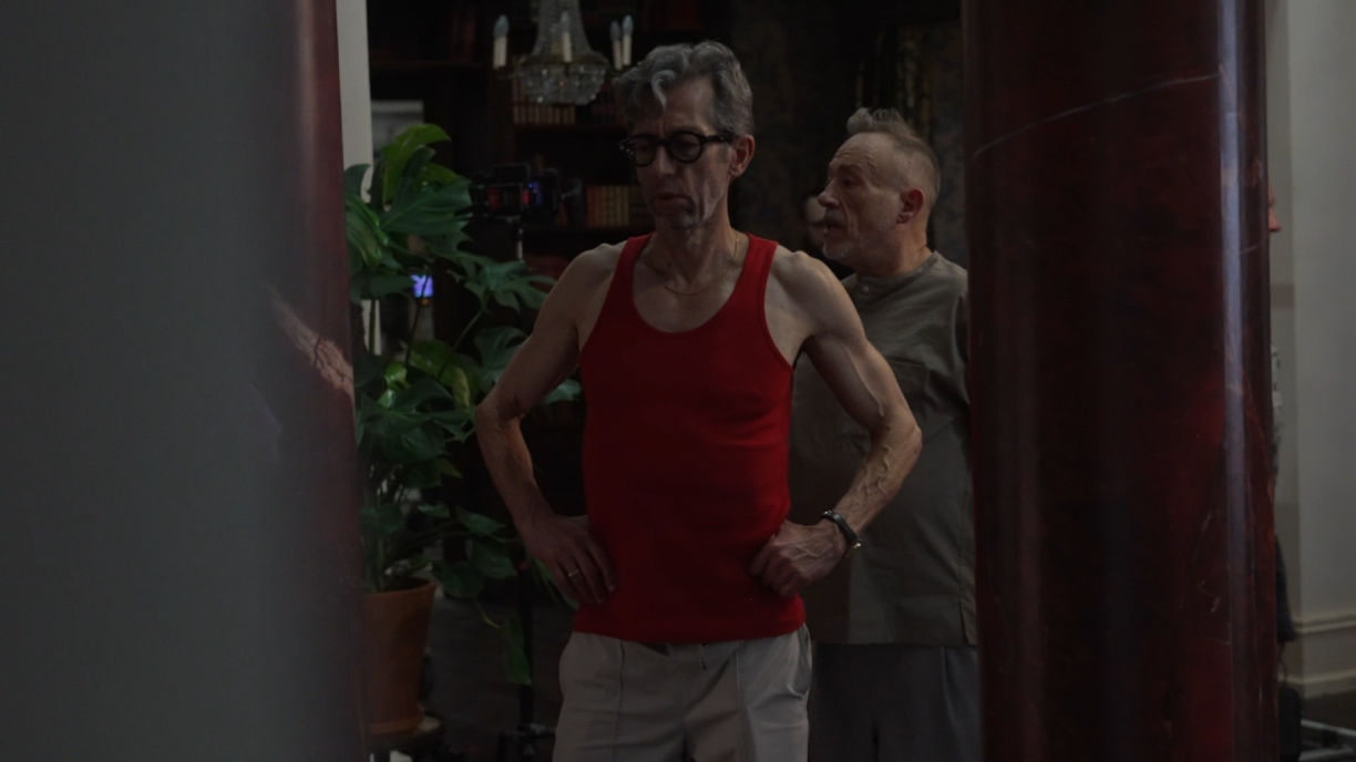 Le réalisateur portugais João Pedro Rodrigues sur le tournage d'Afonso’s Smile