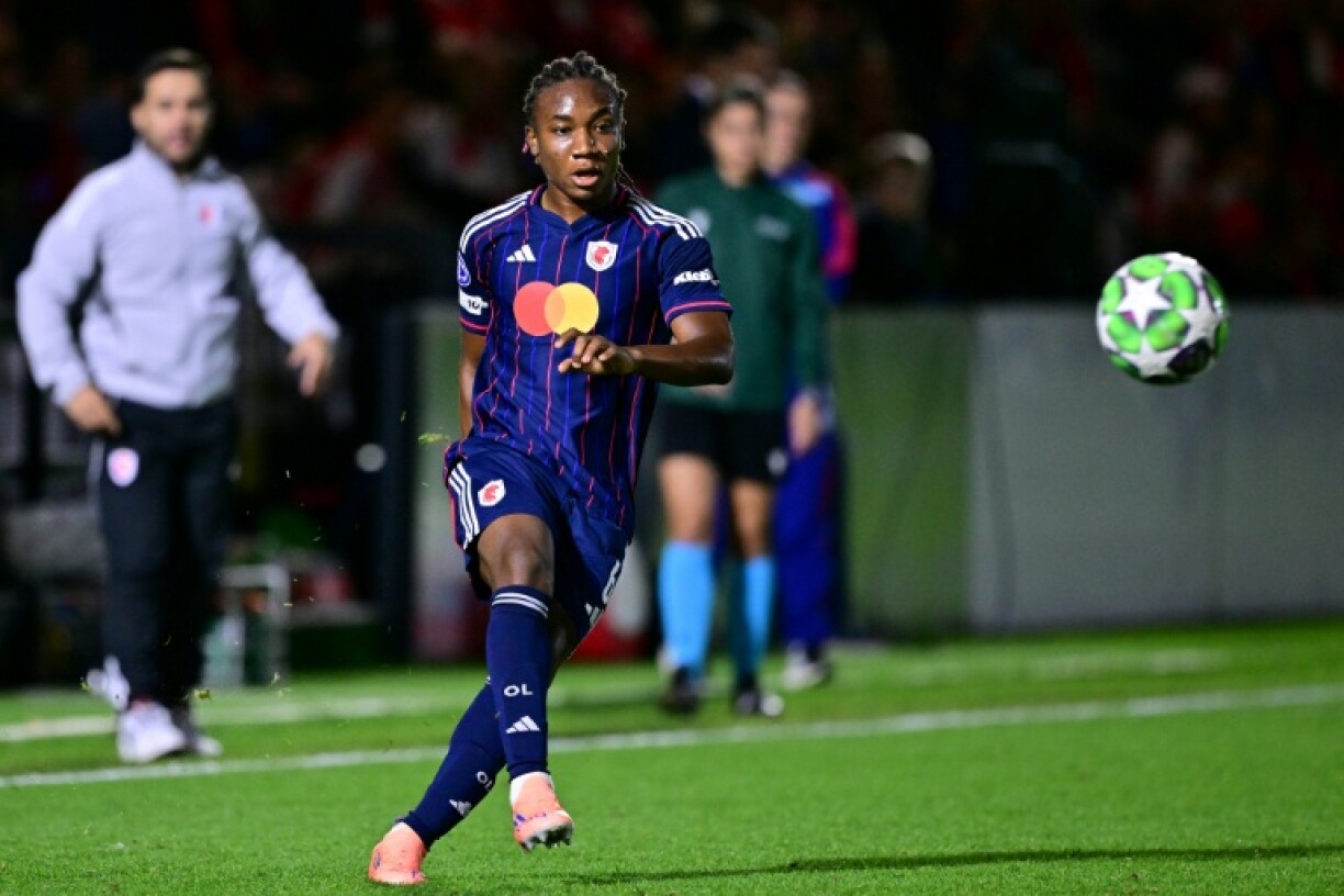 La Lyonnaise Melchie Dumornay, auteur d'un doublé.