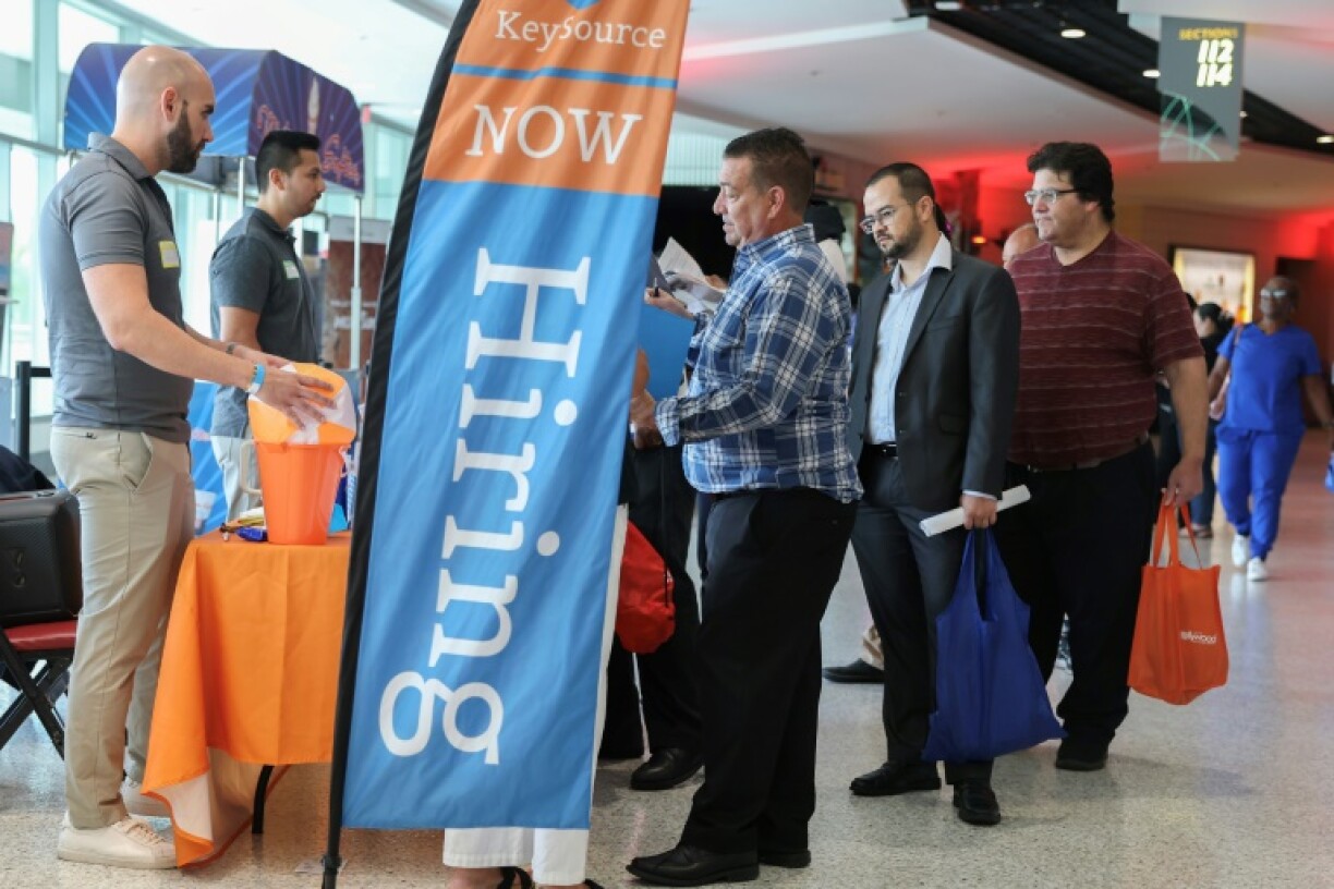 US hiring slowed less than expected in April