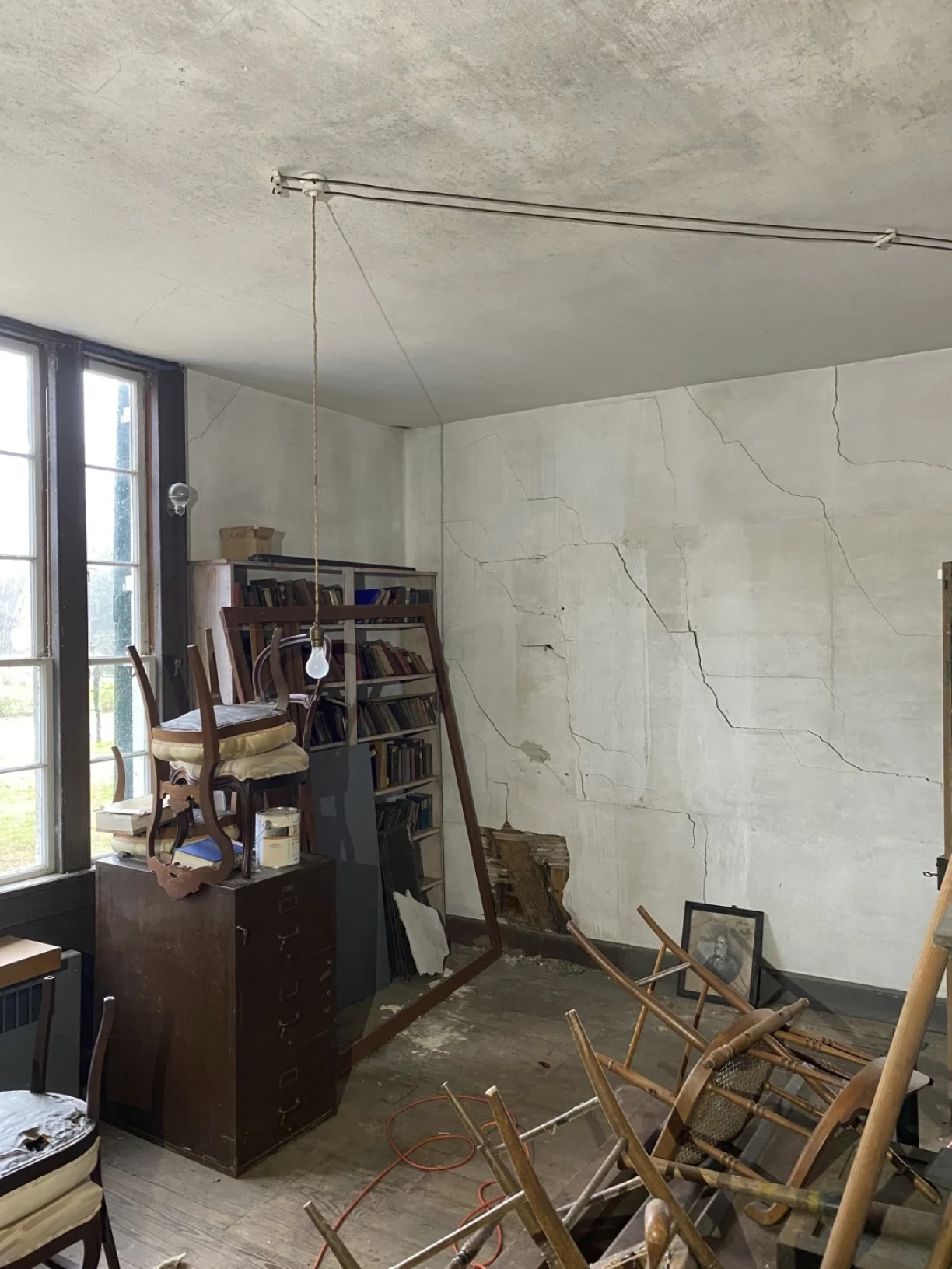 Dat historescht Dokument gouf engem Haus zu Edenton am US-Bundesstaat North Carolina fonnt.