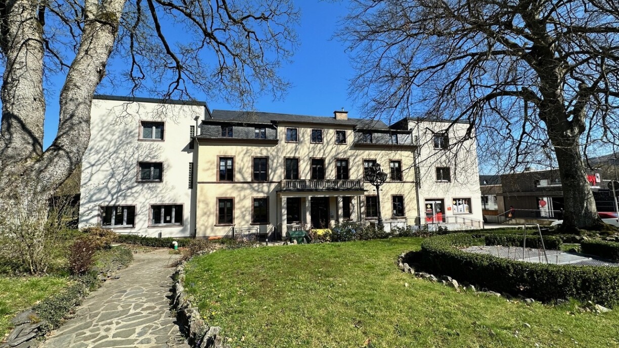 La SNCA est toujours présente à Wiltz dans le bâtiment de l'ancien hôtel Beau-Séjour.
