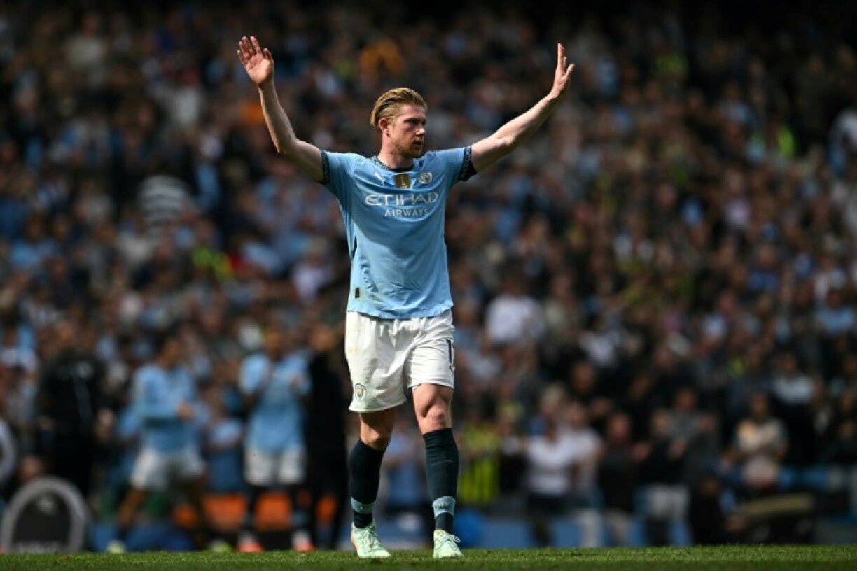 Manchester City midfielder Kevin De Bruyne
