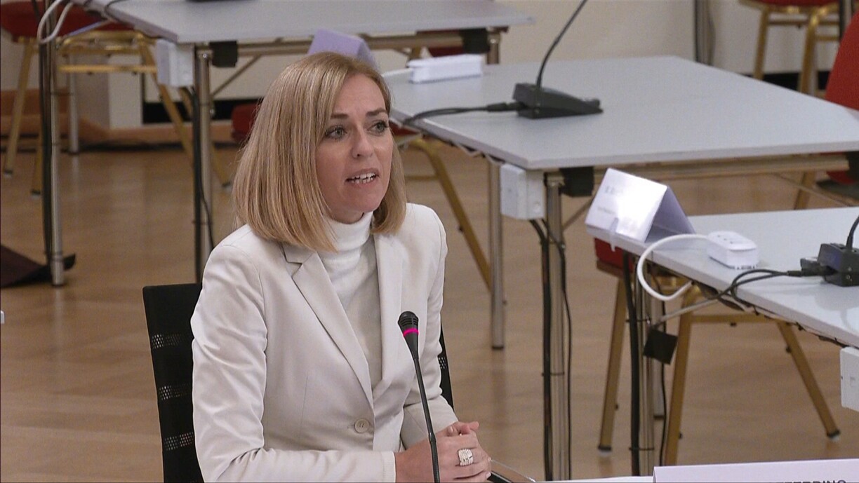 Taina Bofferding, Minister for the Interior and for Gender Equality.