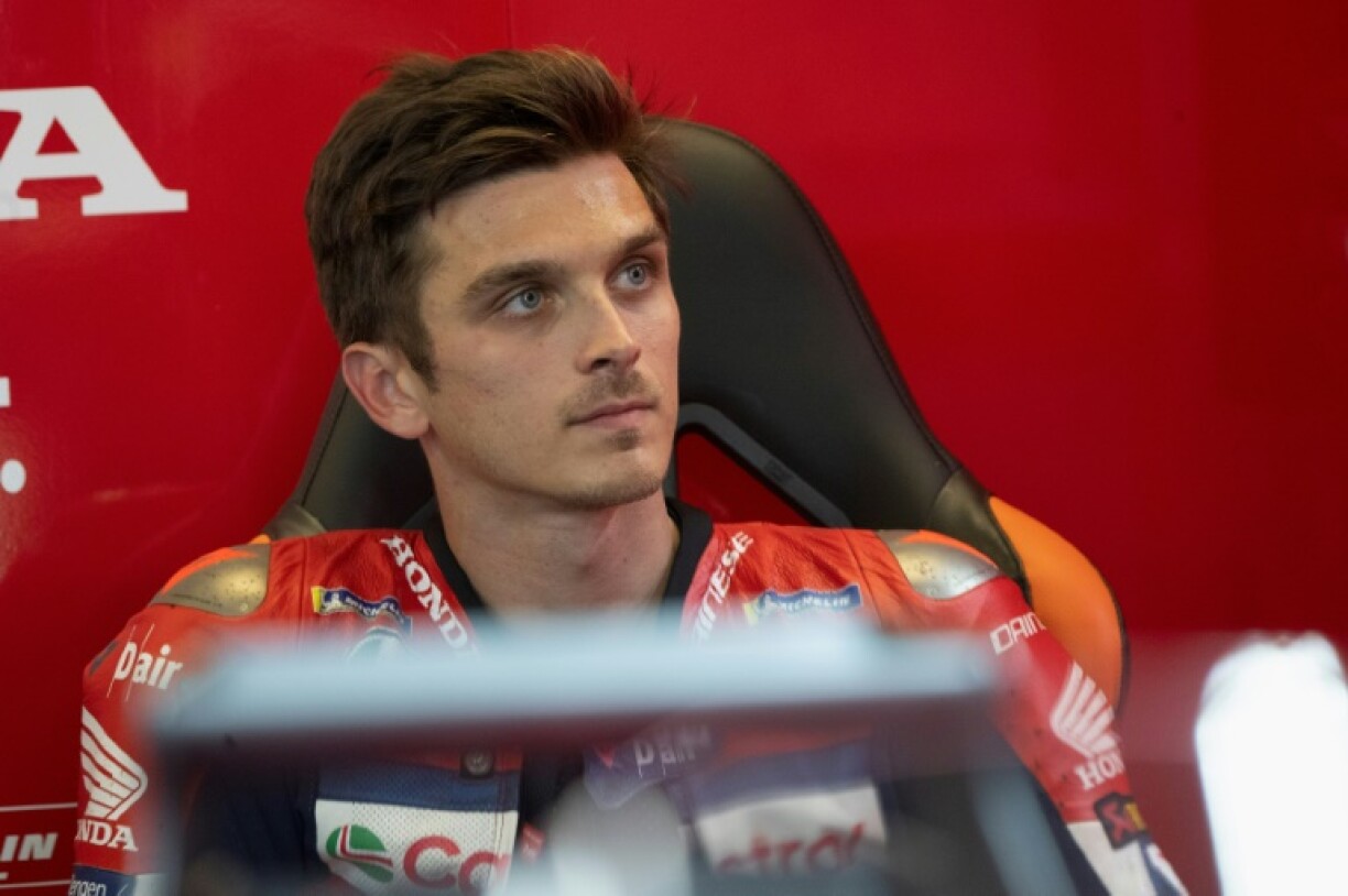 Luca Marini is in hospital after crashing in Japan