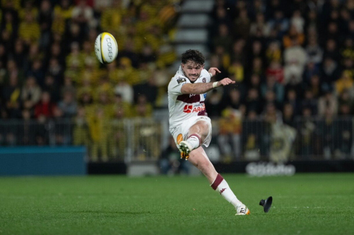 Bordeaux-Begles fly-half Hugo Reus posted 20 points in their 25-19 win over La Rochelle on Sunday