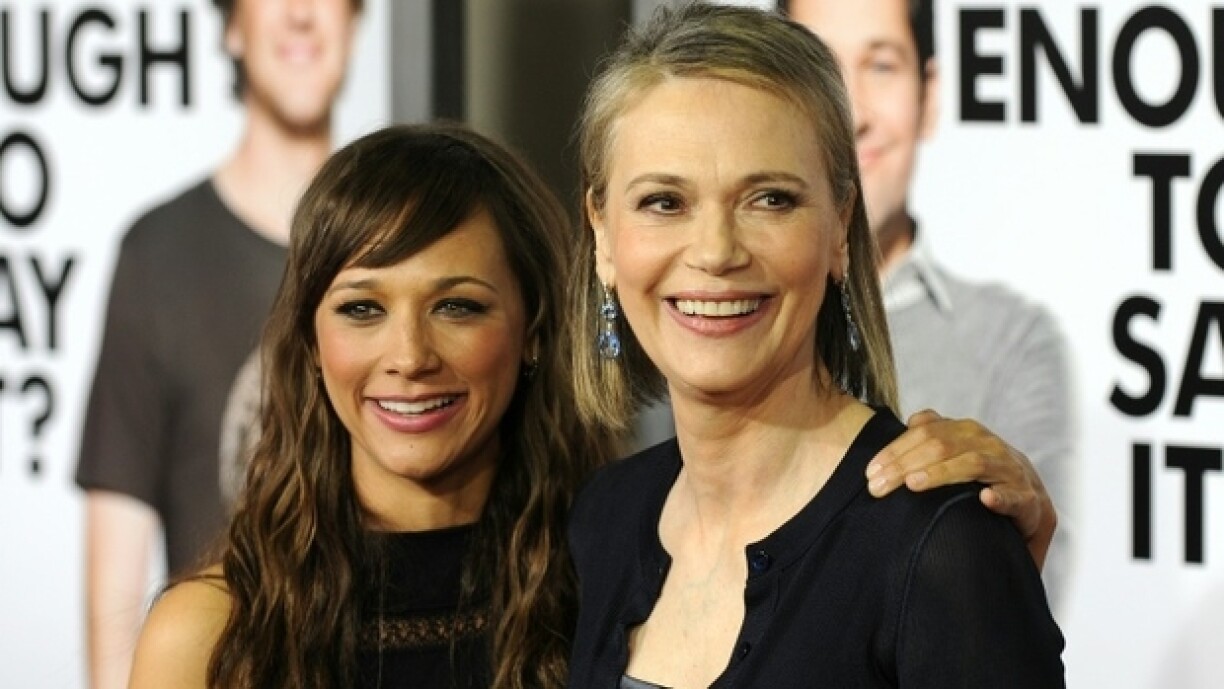 D'Actrice Peggy Lipton zesumme mat hirer Duechter Rashida am Joer 2009.