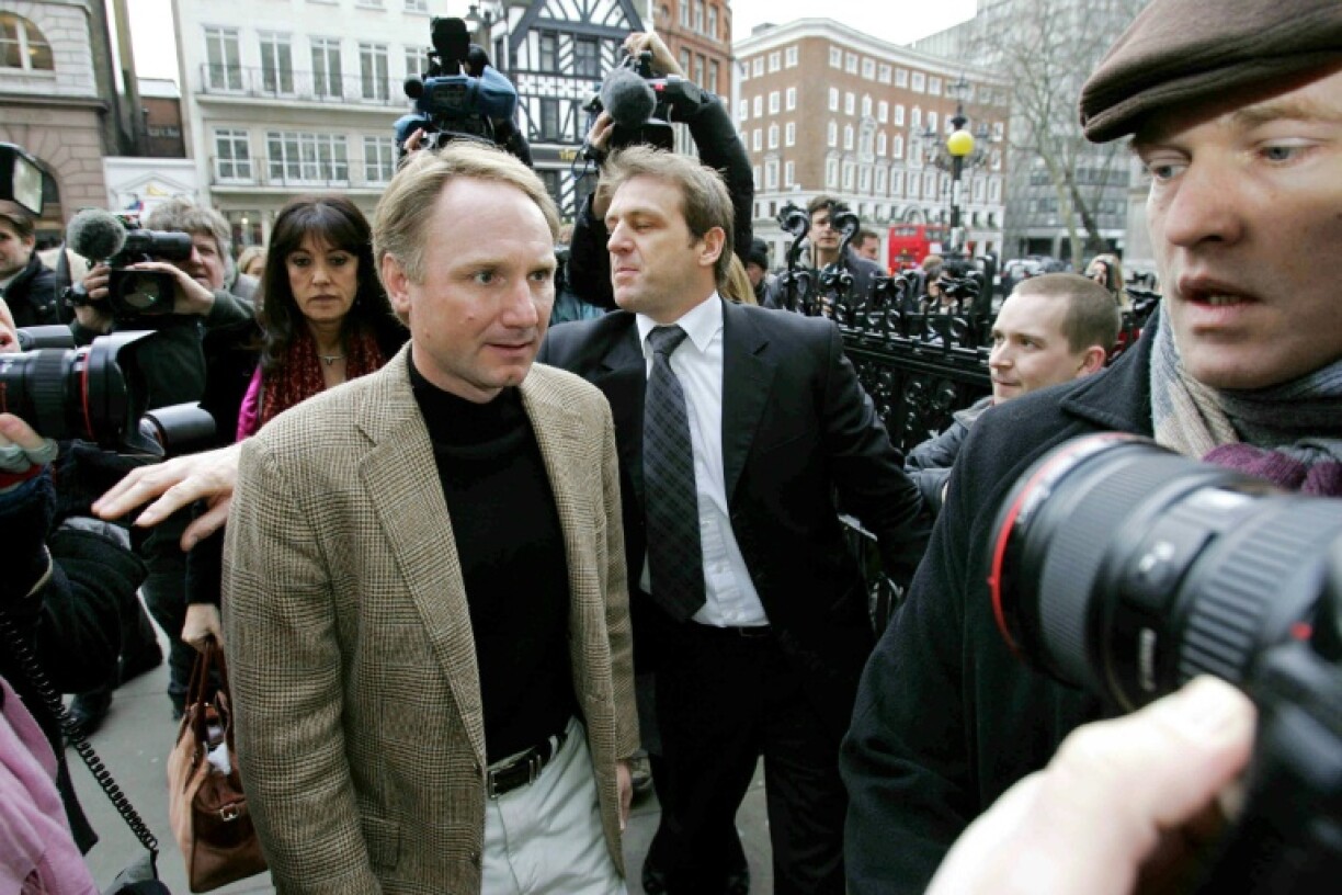 American author Dan Brown in 2006