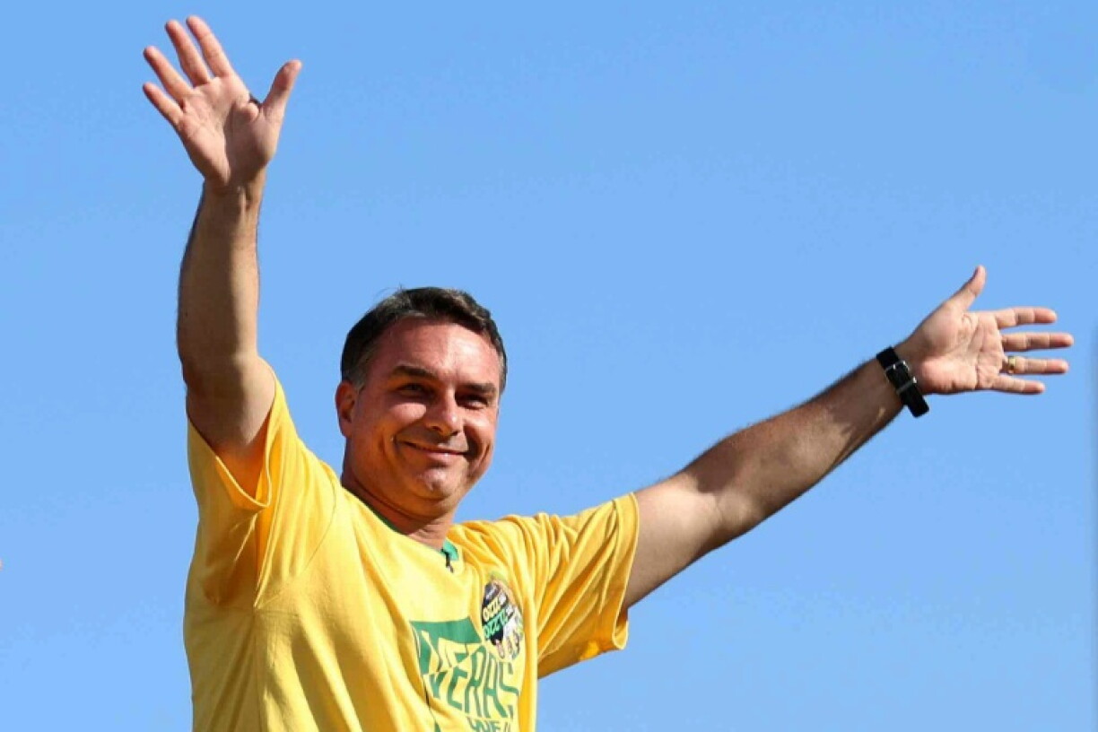 Flavio Bolsonaro is under investigation for alleged corruption and money laundering and is set to lose parliamentary immunity