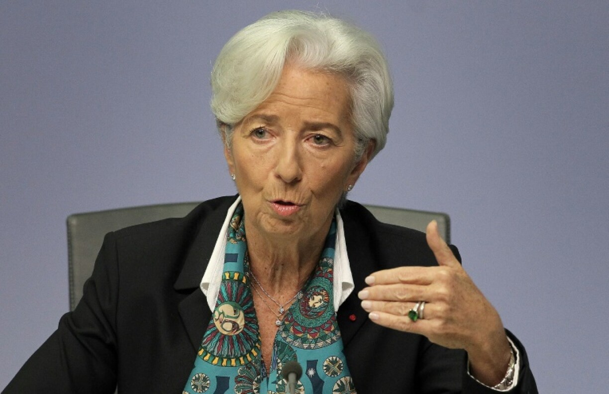 Christine Lagarde, présidente de la Banque centrale européenne.