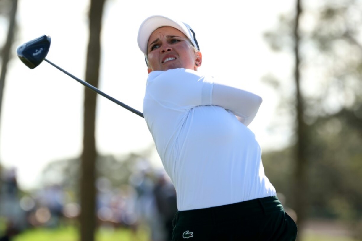 Nanna Koerstz Madsen of Denmark fired a six-under par 65 to share the lead after the first round of the LPGA Founders Cup