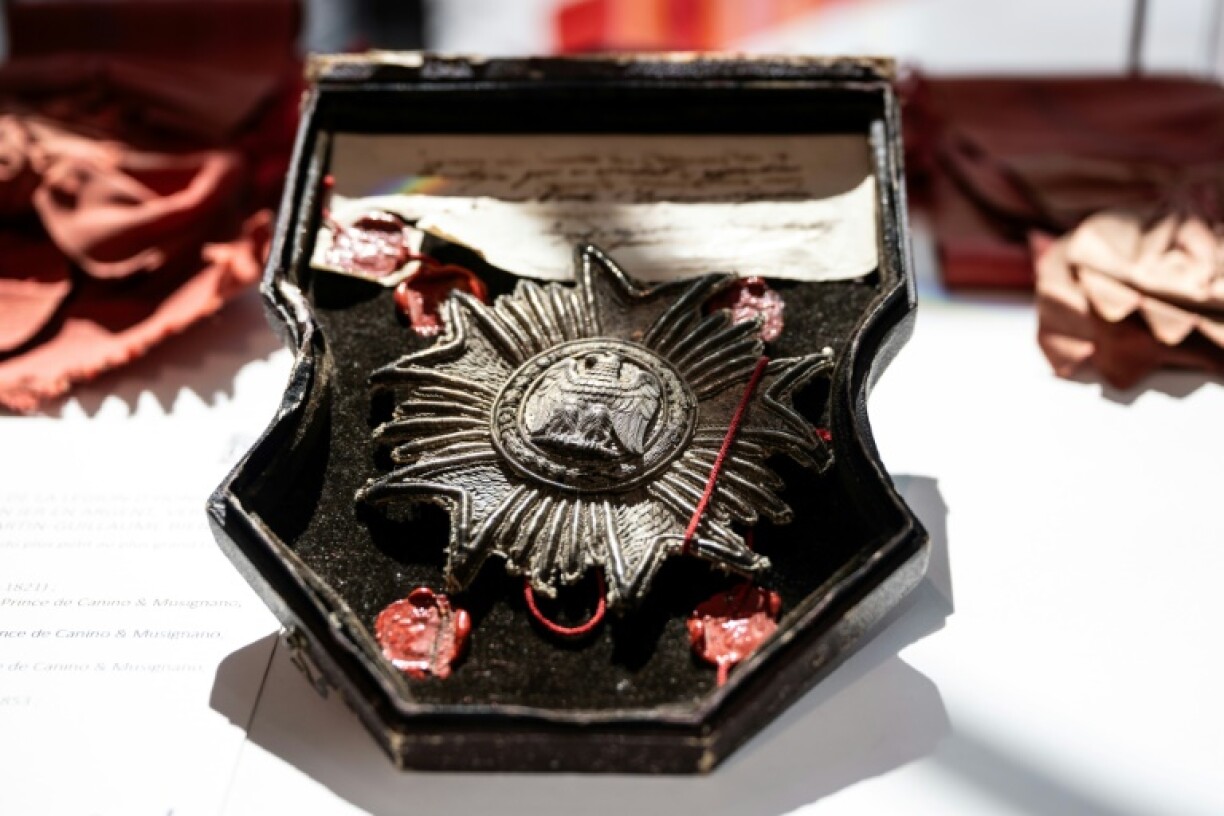 French collector Pierre-Jean Chalencon assembled the items over four decades